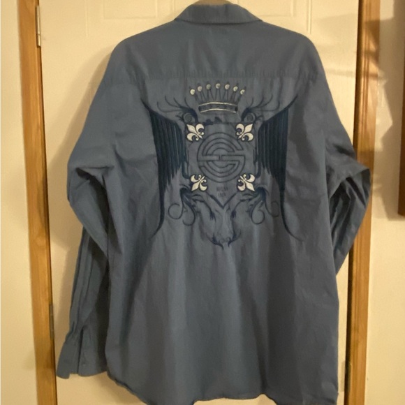 Sean John Sz 3XL Men’s Button Front Shirt VGUC 😊😊 - Picture 2 of 10